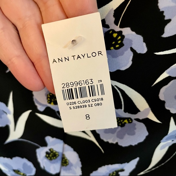 Ann Taylor Wide Leg Floral Pants - Picture 8 of 11